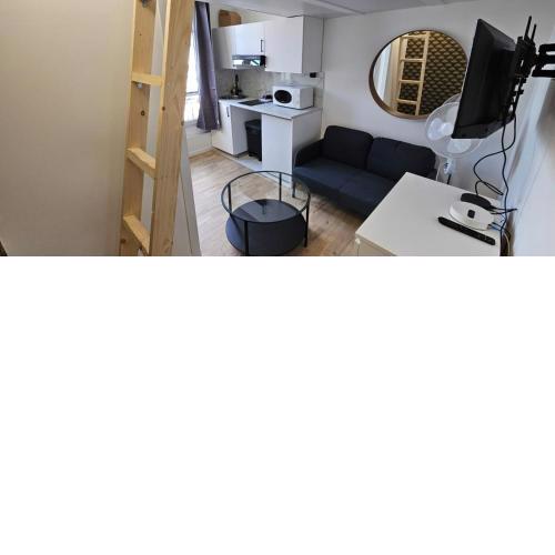 Studio mezzanine proche Zenith - Paris 19 - 2P