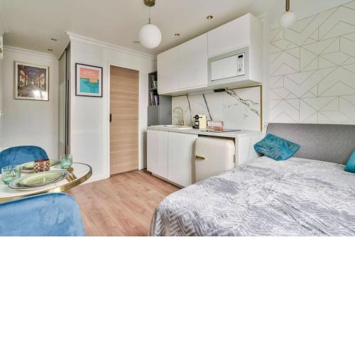 Studio sur les toits parisiens