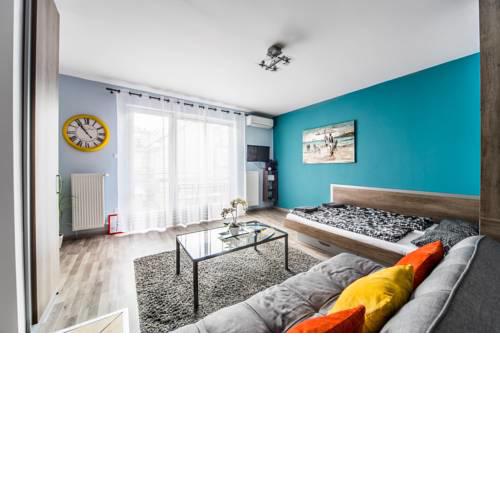 Studio with aircon and balcony