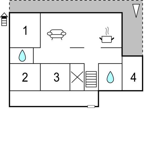 Stunning apartment in Jesenice w/ 4 Bedrooms