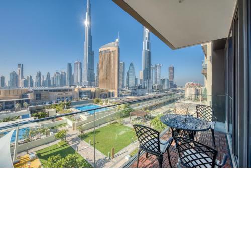 Stunning Burj Khalifa Views 3 plus 1 bed