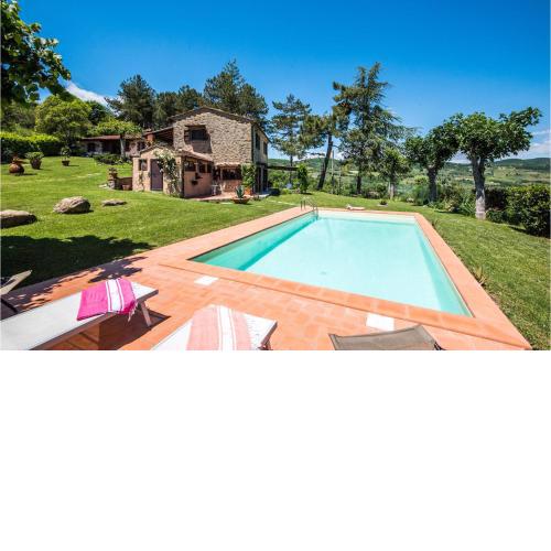Stunning home in Capolona with 2 Bedrooms, WiFi and Private swimming pool