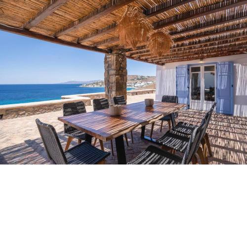 Stunning sea & sunset view Mykonos villa