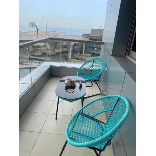 Stylish 1 BR with sea view - Sunset view