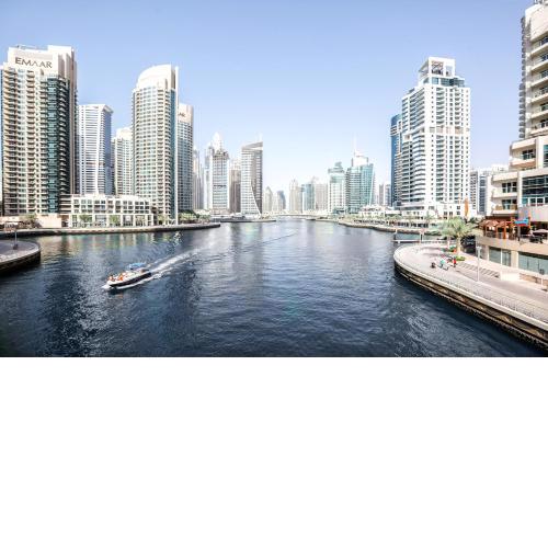 Stylish 2BD with great view in Marina View Tower