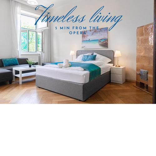 Stylish 2BR Retreat Steps from AKH & Volksoper