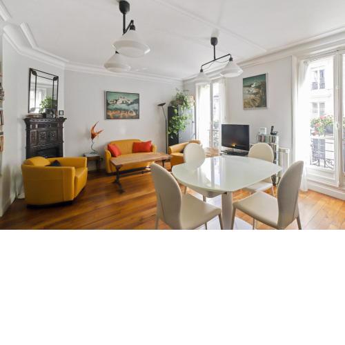 Stylish and bright flat 5 min to Montmartre in Paris - Welkeys