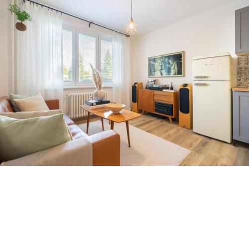 Stylish retro apartment