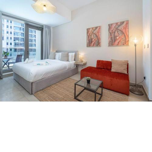 Stylish studio with Tropical fair in Dubai Marina