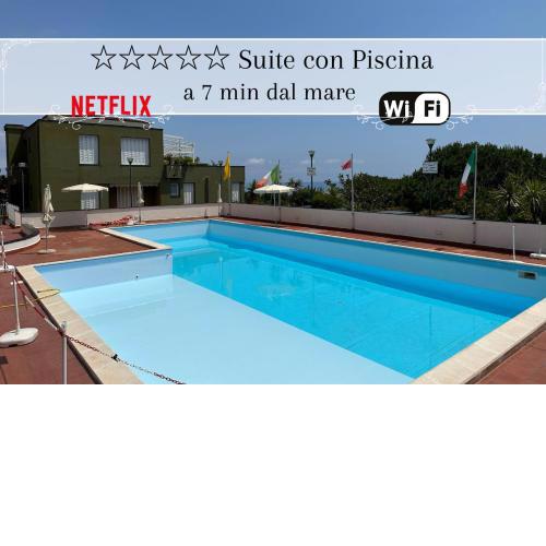 [Suite con Piscina] WiFi - Netflix - Mare a 7 Min
