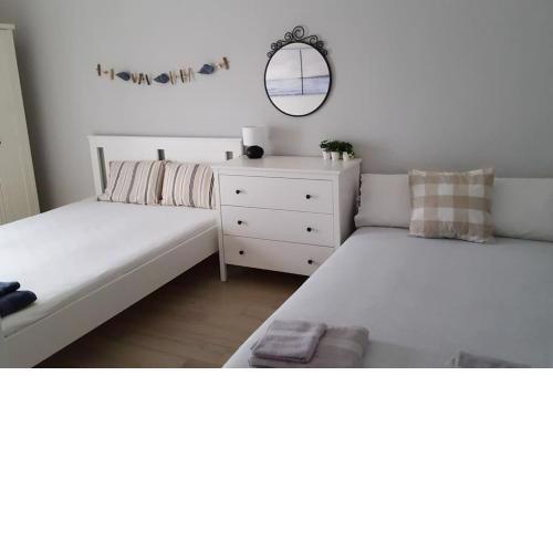 Summer flat on the beach front