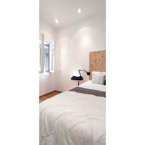Sunny room in the neoclassical house