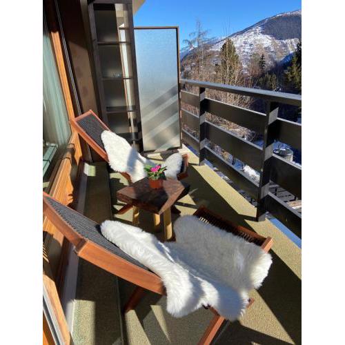 Sunny Swiss Alps Studio by Telecabine