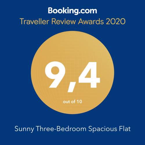 Sunny Three-Bedroom Spacious Flat