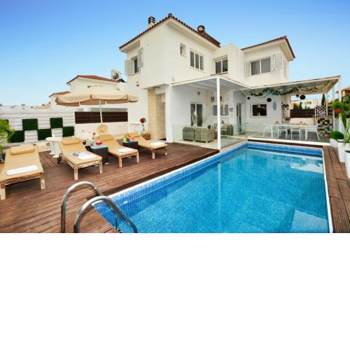 SunnyVillasCyprus: Modern 3BR Villa /w Pool