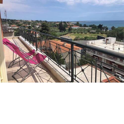 Sunset apartment sea view