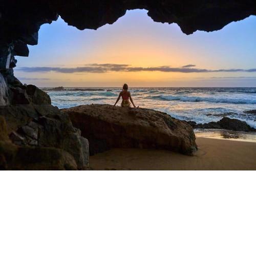 sunset oasis