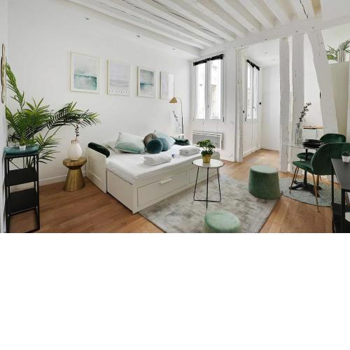 Superb cozy studio - Louvre Saint Honore
