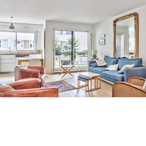 Superb flat with terrace nearby the Eiffel Tower - Welkeys