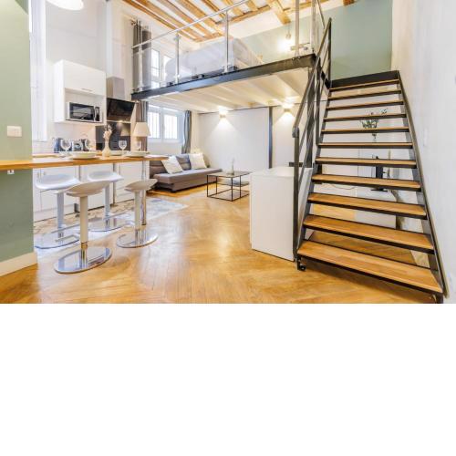 Superb & Typically Parisian Duplex - 1BR4P - G