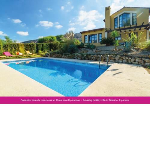 Superb villa in Jávea for 8 people with private pool