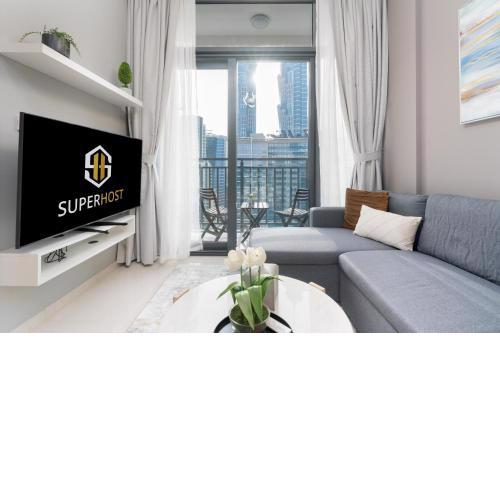 SuperHost - Downtown's Gem, A Fancy Retreat Near Burj Khalifa