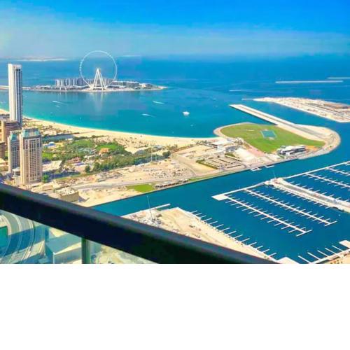 SuperHost - Incredible Full Sea and Dubai Eye View in Marina