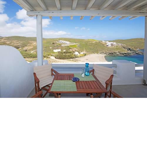 Superior Beachfront Apartment 1 with view to the Aegean Sea