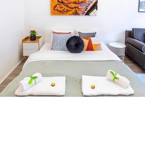Sweet Studio with Art in the Heart of Budapest