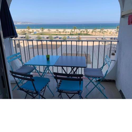 SYLVIA 4A - Estudio en primera línea de mar - céntrico - terraza vista mar - playa - wifi