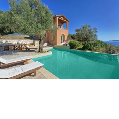 Syvota Villa Sleeps 6 with Pool Air Con and WiFi