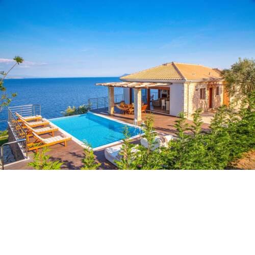 Syvota Villa Sleeps 6 with Pool Air Con and WiFi