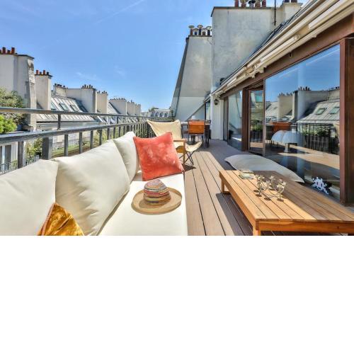 Terrace au centre de Paris
