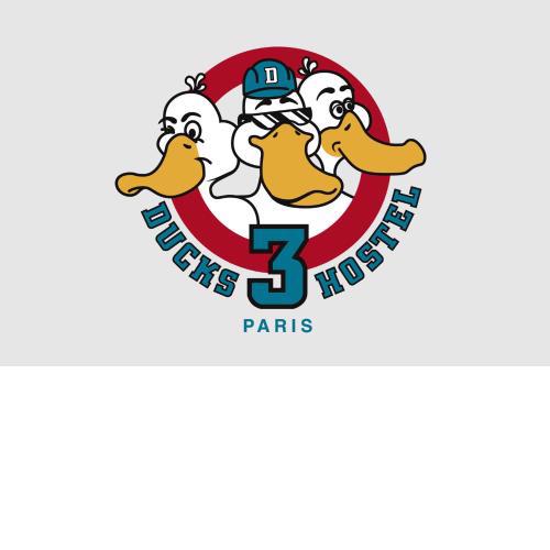 The 3 Ducks Eiffel Tower by Hiphophostels