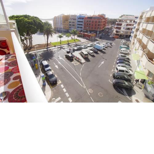 "THE ABOVE EL MEDANO APT" - at the main El Medano square