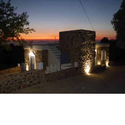 The Aegean blue country house