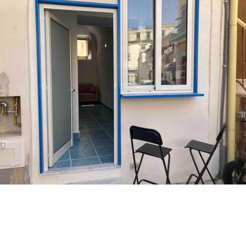 The blue studio