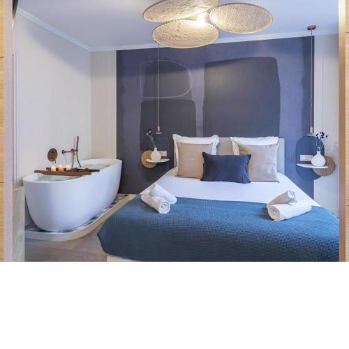 The Blue Suite on Champs Elysées Avenue