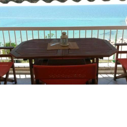 The flat right on the sea!