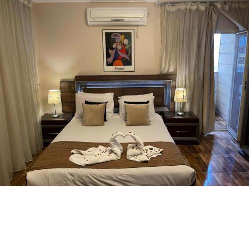 The grand Egyptian museum apartment