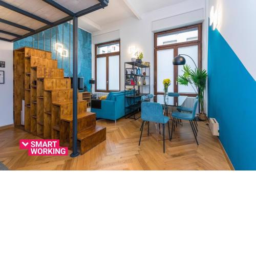 The Library Loft in Crocetta by Wonderful Italy