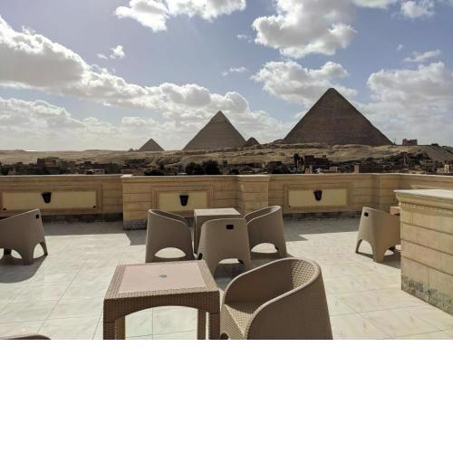 The lotus pyramids view