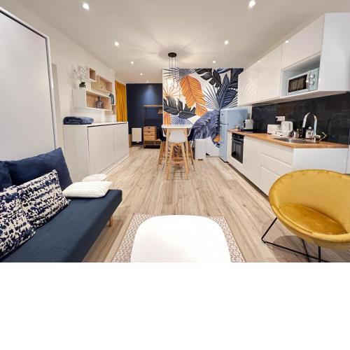 THE PALM central Paris - Comfort and air conditioning in the 9th