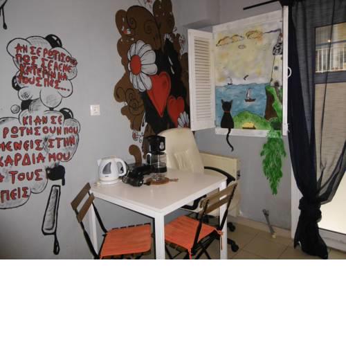 The studio with the bohemian ambiance