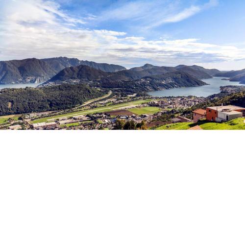 The View Cademario Lake Lugano Apartment with Private Parking