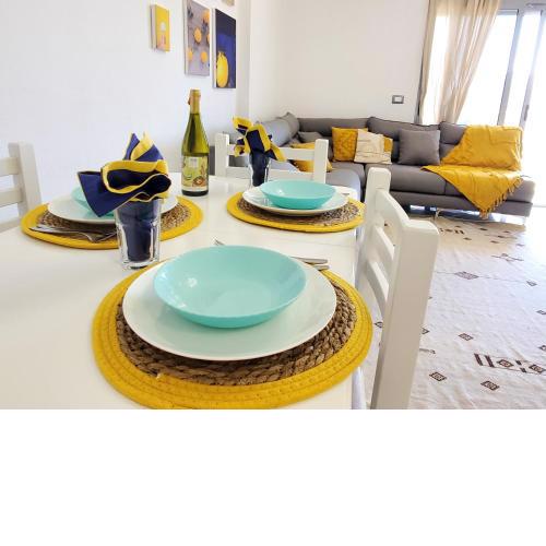 The Yellow Apartment in Durres