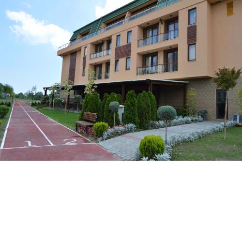 Therma Camp and Pool in Therma Village - Free Parking & Private Beach