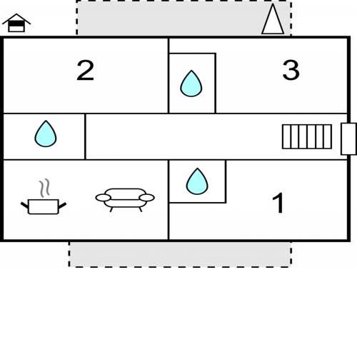 Three-Bedroom Apartment in Zalakaros