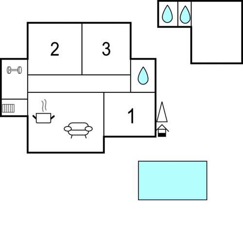 Three-Bedroom Holiday Home in Dugogabe