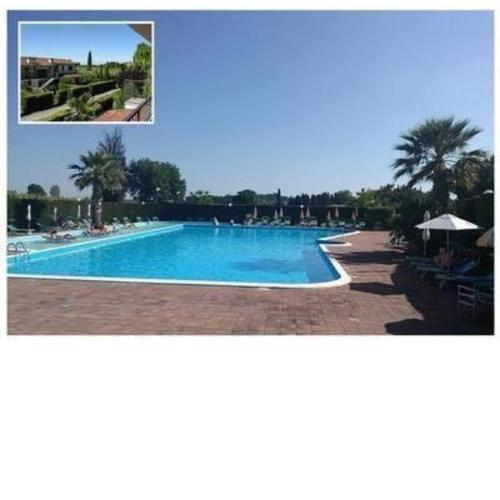 TOP Ferienwohnung "46" in Colà bei Lazise mit Garten, Pool und Klima Haustiere erlaubt